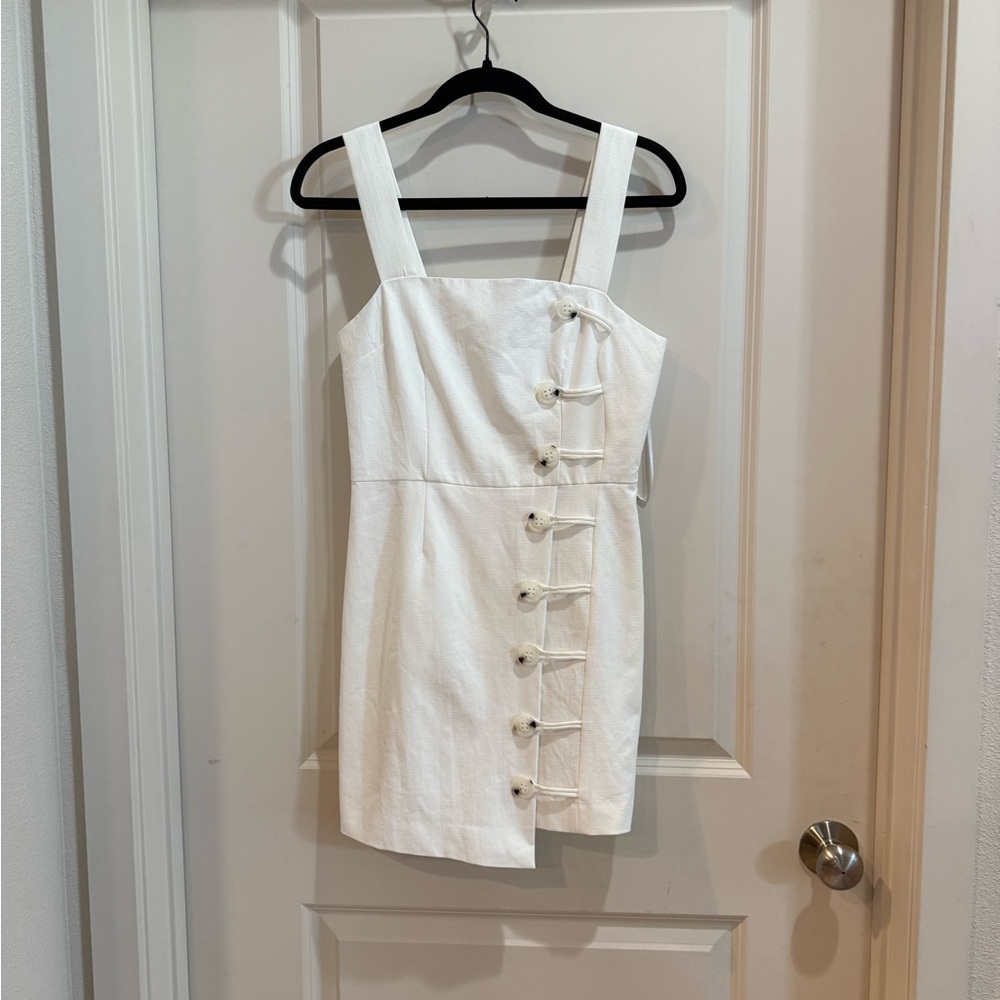 finders keepers white mini dress